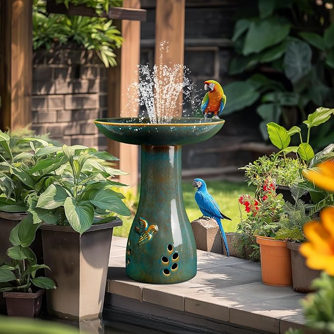 Talavera Bird Baths